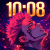 Anime Depth Clock Wallpapers