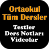 Ortaokul Tüm Dersler Test Çöz