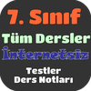 7. Sınıf Tüm Dersler İnternets