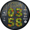 Christmas Numbers Watch Face