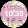 U011Flower Pastel Watch Face