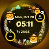 U052 Cute Halloween Watch Face
