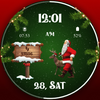 U057 Santa Clause Watch Face