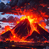 Volcano Wallpaper 4K