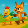 Chicken Escape Runner Shooter