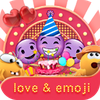 Birthday Stickers-Love & Emoji