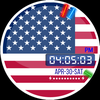 American Flag Watch Face