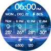 Hourly Weather Digital Watch