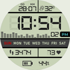 Retro Digital Watch Face