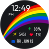 Rainbow Pride Watch Face