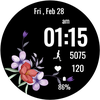 Vibrant Flora Watch Face