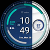 Blue & White FC Watch Face