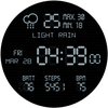 LCD Watch face