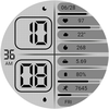 ZKin Watch Face Monochrome LCD