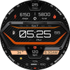 A380 Neon Wear OS Watch Face