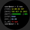 Terminal Watch face