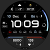 TRON Dark: Watch face