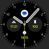 Pear Analog Watch Face