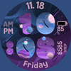 SpaceNumber Watchface