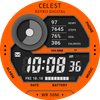 CELEST5537 Retro Digital Watch