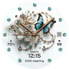 D375 Analog Jewelry Watch Face