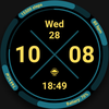DADAM120: Digital Watch Face