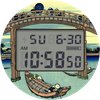 HOKUSAI Retro Watch Face Vol.4