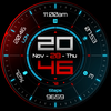 Holo Nexus digital watch face
