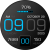 Key083 Digital Watch Face