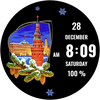 New Year's watch face