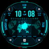 Time Zone Watch Face 051