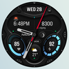 MD306 Minimal watch face