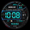 MD310 Digital watch face