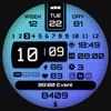 MDS351 Digital Watch Face