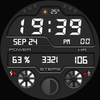 Modern Digital Watch Face