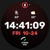 Night 17D - Digital Watch Face