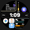 Night 28D - Digital Watch Face