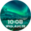 Aurora Borealis Watch Face