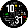 NTV340 - Big Digital Watchface