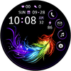 NW Prism Feather Watch Face