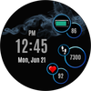NXV08 Digital Watch Face