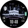 NXV50 Kaaba Digital Watch face