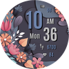 NXV80 Vibrant Watch Face