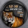 PW94 Animals Tiger Watch Face