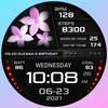 PW62 Digital Flower Watch Face
