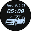 Watch app Blue Minivan