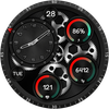 RUGAN Rotary URX82 Watch face