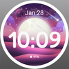 Watch Face - Neon Space