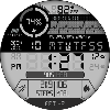 Tancha S61 Retro Watch Face