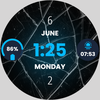 Vitrum Fractum Watch Face